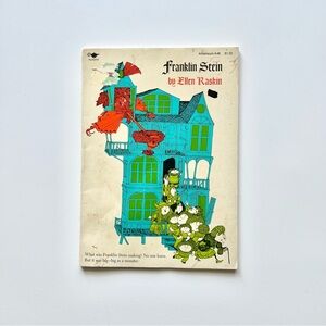 Vintage Book: Franklin Stein By Ellen Raskin